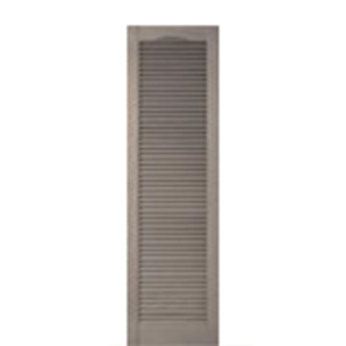 Cathedral Open Louver Vinyl Shutters preview 1